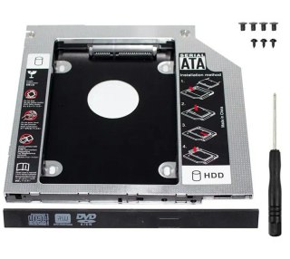 AK184A Kieszeń 2,5 hdd 12,7mm sata ssd