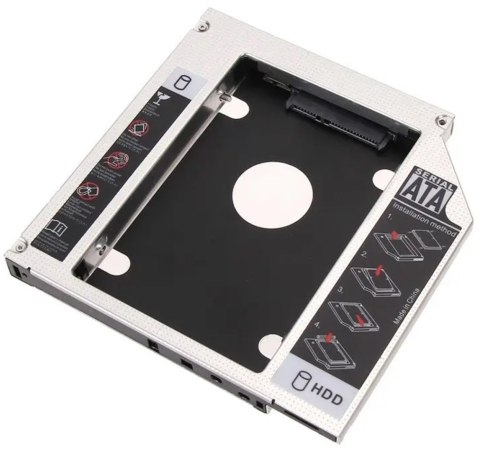 AK184A Kieszeń 2,5 hdd 12,7mm sata ssd