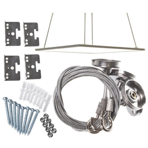 Linki do montażu panelu led sufitowego Led4U LD159 -zestaw pasuje do 600*600,300*300, 300*600,300*1200,600*1200mm