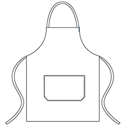 AG930A Fartuch kuchenny biały