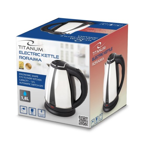 TKK102S Titanum czajnik elektryczny roraima 1.8 l silver