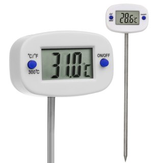 Termometr/sonda do żywności, GreenBlue, długość sondy 15cm, zakres temp. -50 st. C do +300 st. C., dokładność 0,1 st. C, GB382