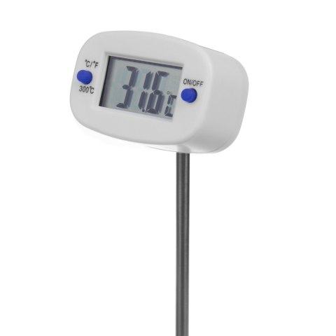 Termometr/sonda do żywności, GreenBlue, długość sondy 15cm, zakres temp. -50 st. C do +300 st. C., dokładność 0,1 st. C, GB382