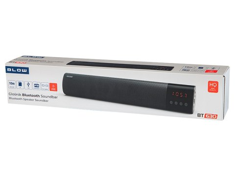 30-349# Głośnik bluetooth bt630 soundbar czarny"