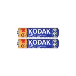 Baterie Kodak MAX Alkaline AAA LR03, 2 szt.