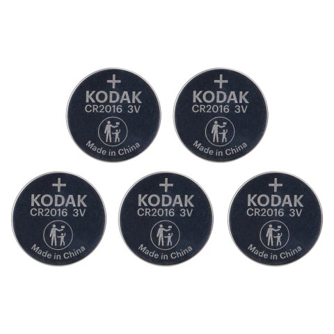 Baterie Kodak Max lithium CR2016, 5 szt.