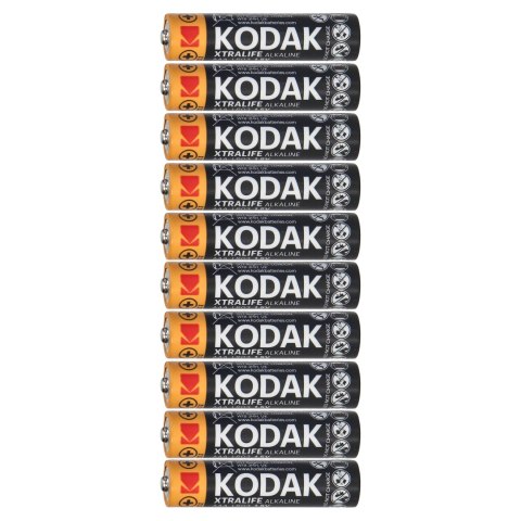 Baterie Kodak XTRALIFE Alkaline AAA LR03, 5+5 szt.