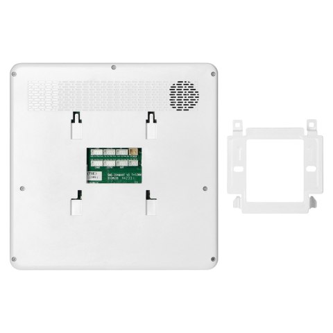 CETI Full HD, zestaw wideodomofonowy jednorodzinny, 4-żyłowy, 7", ekran dotykowy, Full HD, RFID