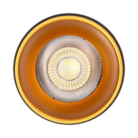 ELIZA, oprawa typu downlight, GU10, IP20, aluminiowa, czarno-złota