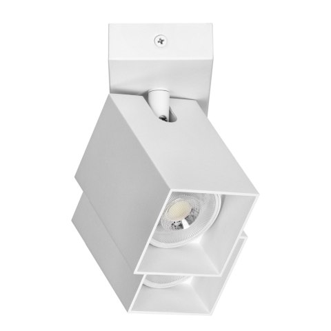 KUBAR SP 2, oprawa ścienno-sufitowa, 2xGU10, IP20, biała