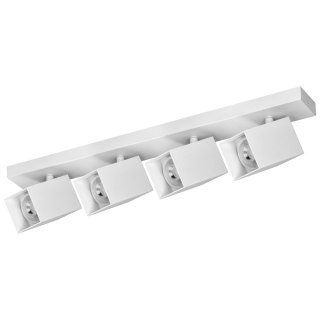 KUBAR SP 4, oprawa ścienno-sufitowa, 4xGU10, IP20, biała