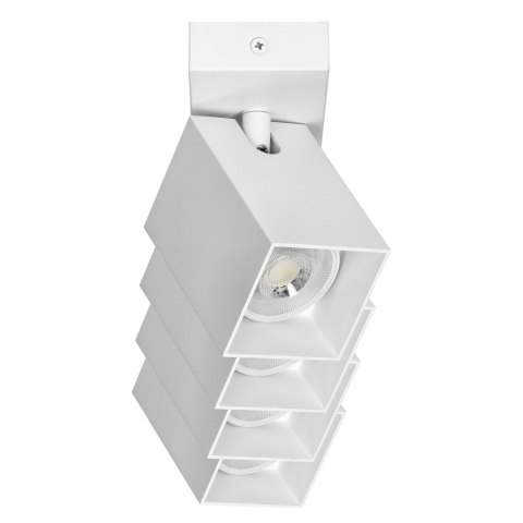 KUBAR SP 4, oprawa ścienno-sufitowa, 4xGU10, IP20, biała