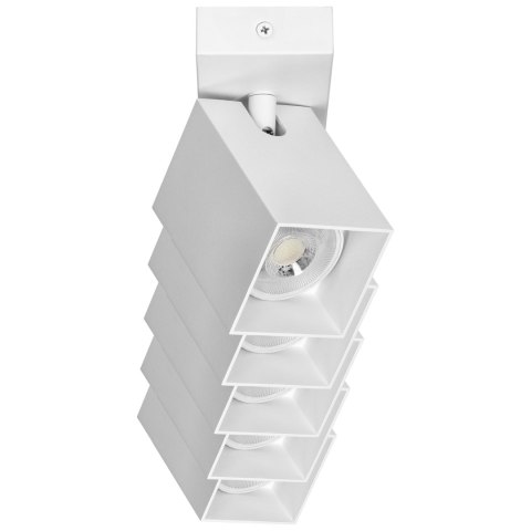 KUBAR SP 5, oprawa ścienno-sufitowa, 5xGU10, IP20, biała
