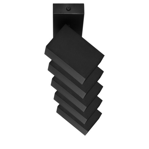 KUBAR SP 5, oprawa ścienno-sufitowa, 5xGU10, IP20, czarna