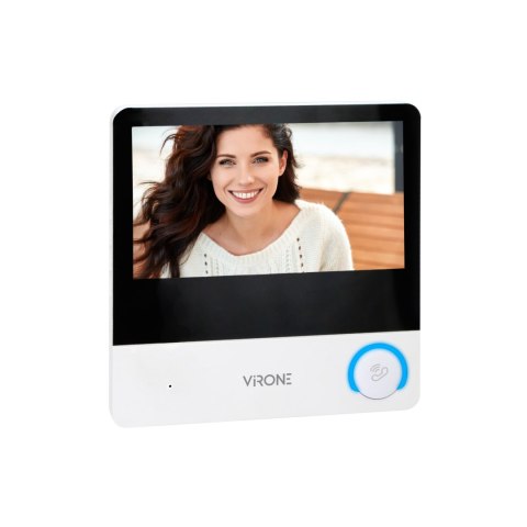 PAVONIS MULTI, zestaw wideodomofonowy dwurodzinny, 4-żyłowy, 7", Wi-Fi, ekran dotykowy, Full HD, RFID