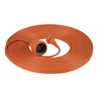 Przedłużacz PVC IP20 20m 1x2P, H03VV-F 2x1mm?