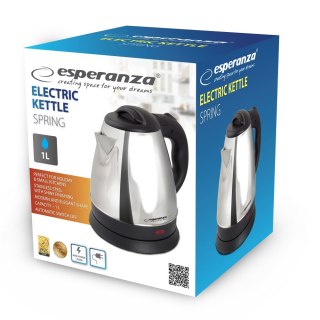 EKK116S Esperanza czajnik elektryczny spring 1.0 l srebrny