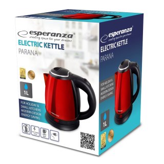 EKK128R Esperanza czajnik elektryczny parana 1.0 l czerwony