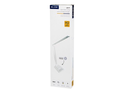 44-161# Lampka biurkowa led indukcja qc lb-17"