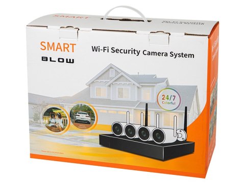 78-844# Zestaw monitoringu wifi blow 4x5mp bez dysku bl-w5bp4/wifi
