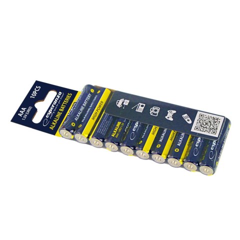 EZB113 Esperanza baterie alkaliczne aaa 10szt zgrzewka zawieszana