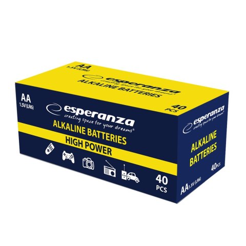 EZB116 Esperanza baterie alkaliczne aa 4szt zgrzewka