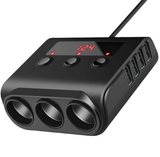 PLS42 Rozdzielacz zapalniczki + 4xusb