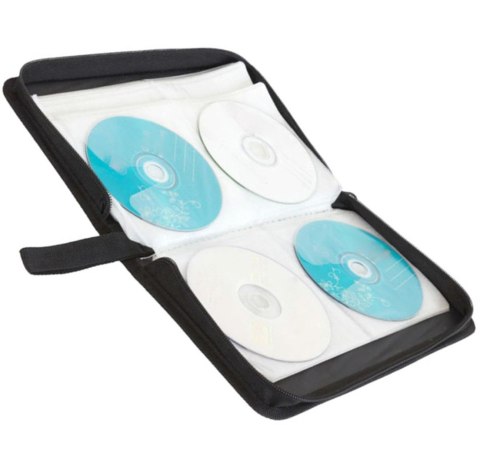 AG428B Etui na płyty 80 płyt cd/dvd blue