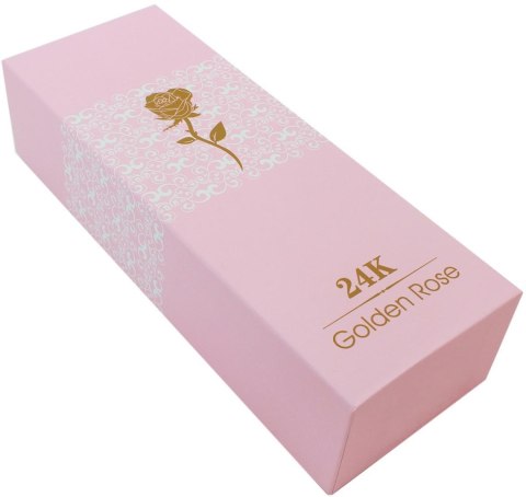 AG774B Złota róża prezent pink