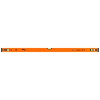 Poziomnica aluminiowa S 300, 3 libelle, 120 cm