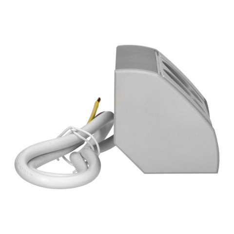 Gniazdo meblowe 2x2P+Z (Schuko), szaro-srebrne