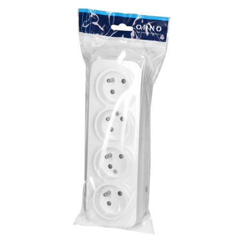 Gniazdo poczwórne ToDo 2P+Z IP20, 16A, 230V AC, biały