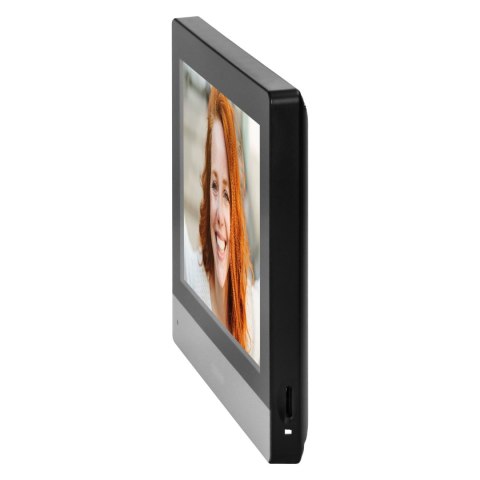 XIRAN, zestaw wideodomofonowy jednorodzinny, 2-żyłowy, 8", Wi-Fi, ekran dotykowy, Full HD, RFID
