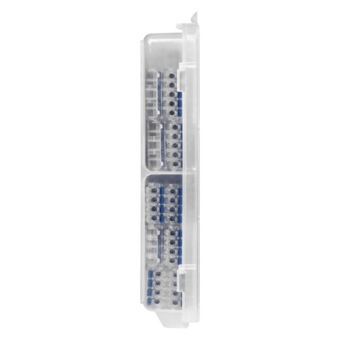Zestaw złączek instalacyjnych APARTMENT-QUICK, 50 szt. 24x 2-przew. 16x 3-przew. 6x4-przew. 4x5-przew.