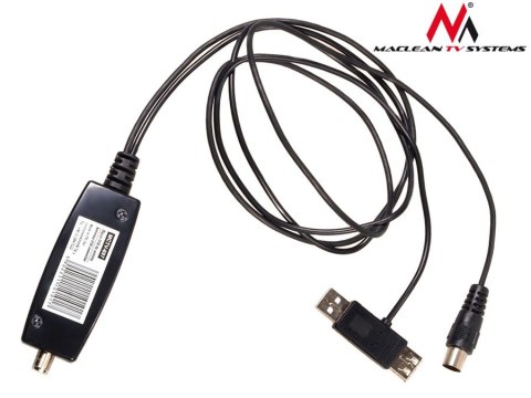 Adapter złącze USB do anteny DVB-T Maclean, 5V, MCTV-697