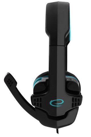 EGH310B Esperanza słuchawki z mikrofonem gaming raven niebieskie