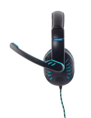 EGH330B Esperanza słuchawki z mikrofonem gaming crow niebieskie