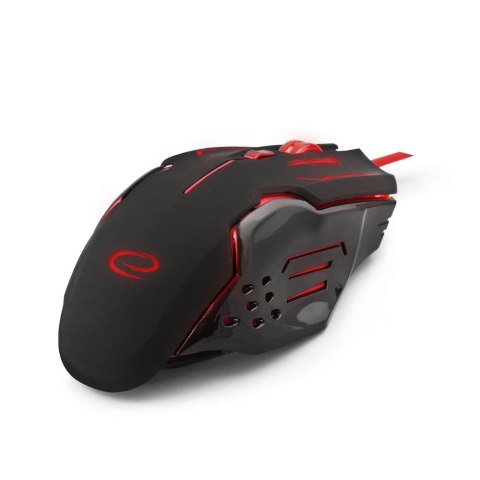 EGM403R Esperanza mysz przewod. gaming led 6d opt. usb apache czerwona