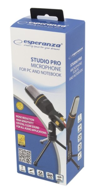 EH182 Esperanza mikrofon studio pro