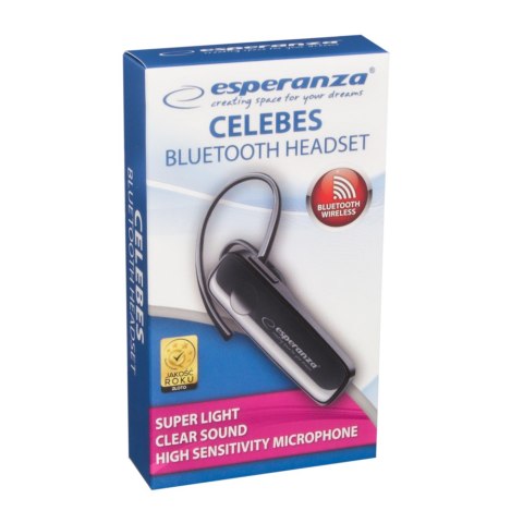 EH184K Esperanza słuchawka douszna bluetooth celebes czarna