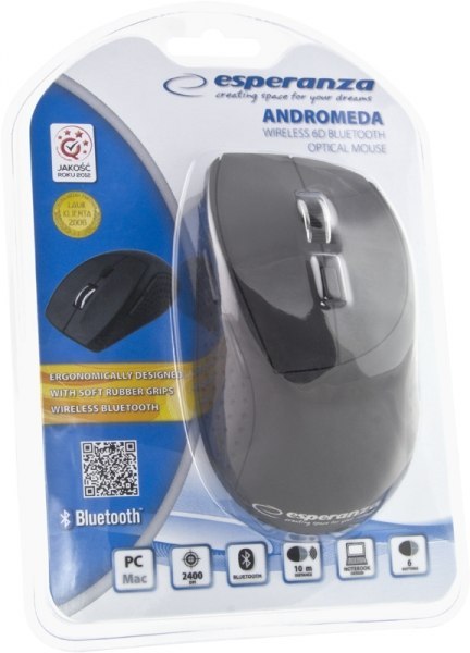 EM123K Esperanza mysz bezprz. bluetooth 6d opt. andromeda