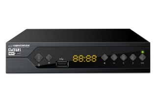 EV107P Esperanza tuner/dekoder cyfrowy dvb-t2 h.265/hevc ev107p