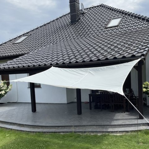Żagiel przeciwsłoneczny 3x2m- beżowy Gardlov 23163