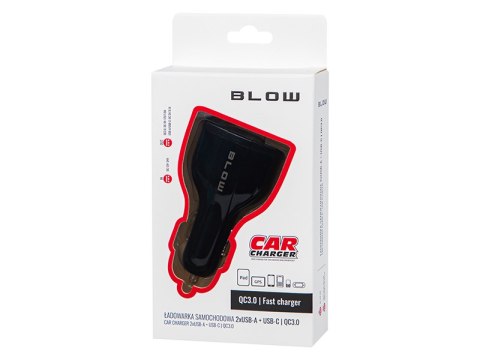 75-780# Ładowarka samochodowa g31a 3x usb-c+2xusb-a