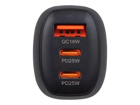 75-787# Ładowarka samochodowa g50c 3x usb-a+2xusb-c 50w