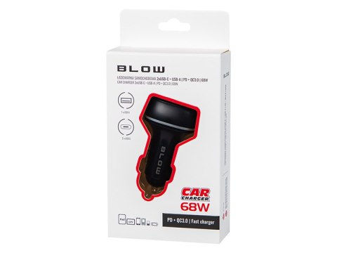 75-787# Ładowarka samochodowa g50c 3x usb-a+2xusb-c 50w