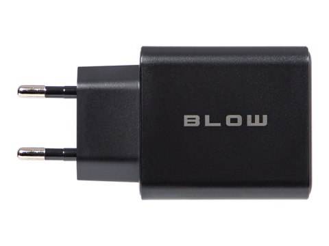 76-025# Ładowarka sieciowa gniazdo usb + usb-cx2 qc+pd 40w