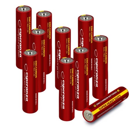 EZB204 Esperanza baterie zn-c aaa 10szt