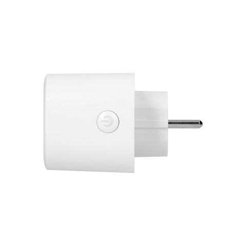 Rozgałęźnik bezprzewodowy podwójny Tuya Smart Wi-Fi, Schuko, białe