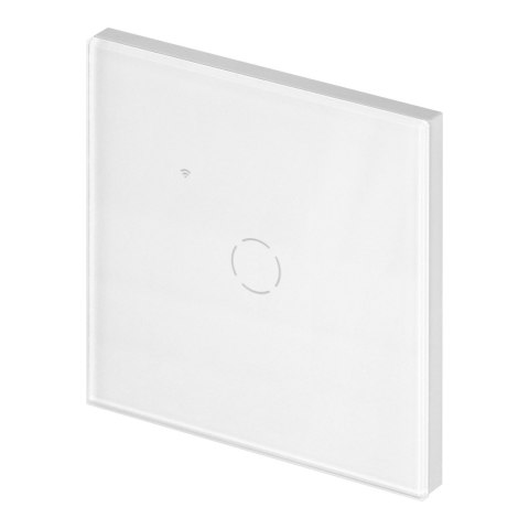 Włącznik podtynkowy pojedynczy Wi-Fi Tuya Smart Home, biały